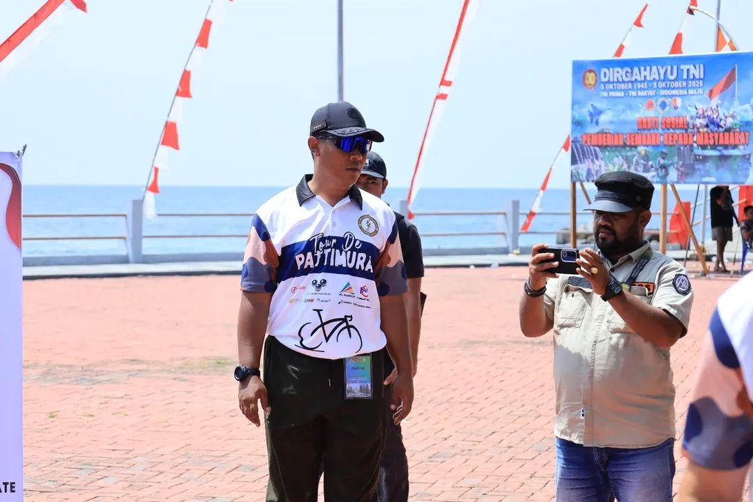 Dandim 1505/Tidore Apresiasi Seluruh Pihak atas Suksesnya Tour de Pattimura di Tidore