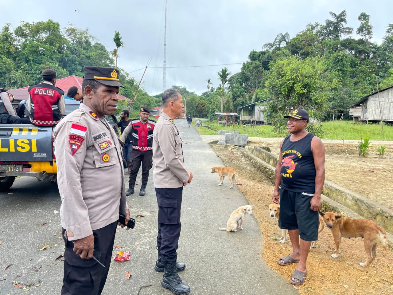 Tingkatkan Kesiapsiagaan, Polres Maybrat Gelar Latihan Dalmas dengan Semangat Soliditas