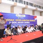 Kapolres Cilegon Hadiri Istighosah dan Deklarasi Pemuda Cilegon Damai