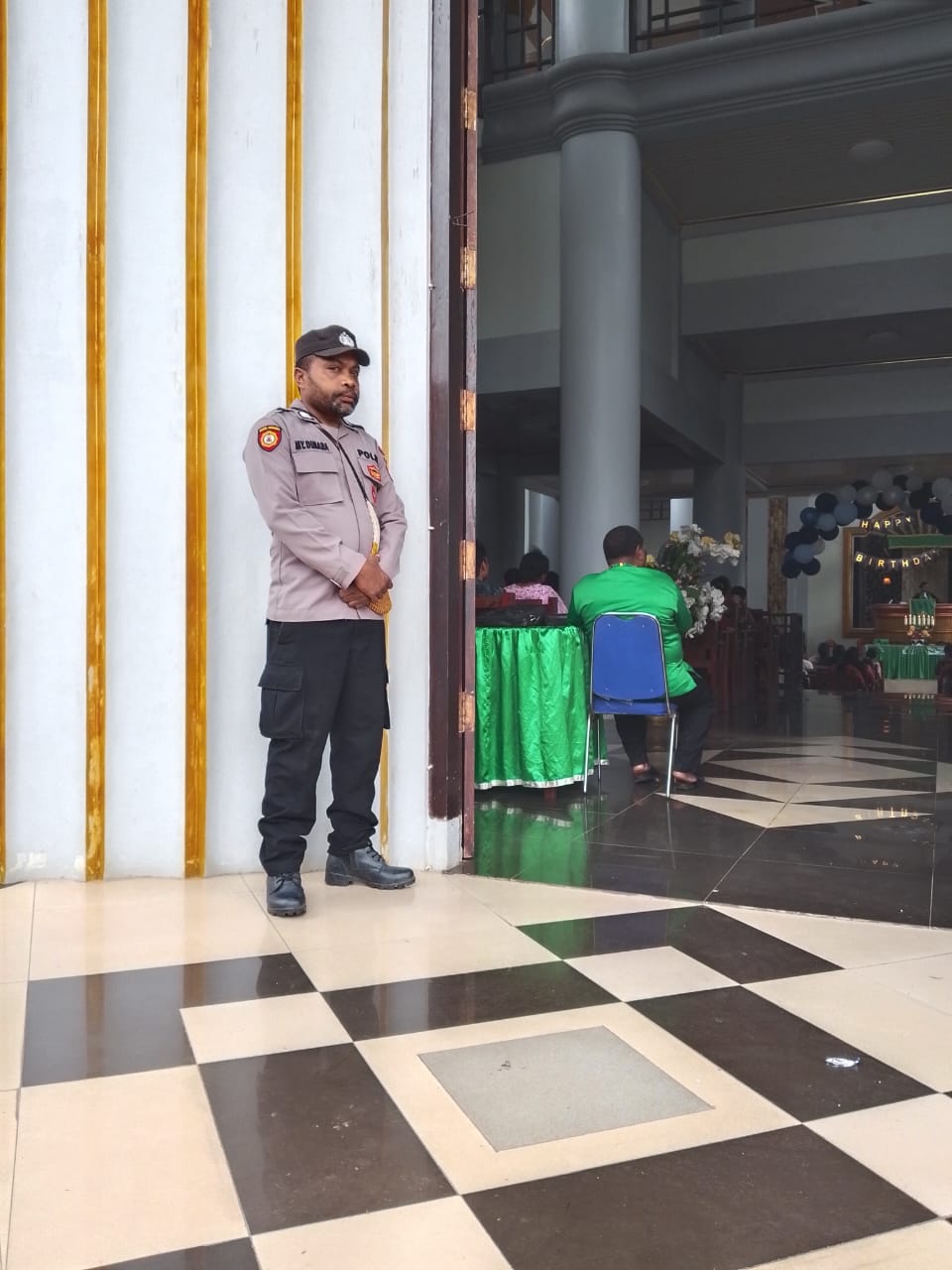 Polres Maybrat Amankan Ibadah Minggu Kasih, Wujud Sinergi Jaga Toleransi dan Ketertiban