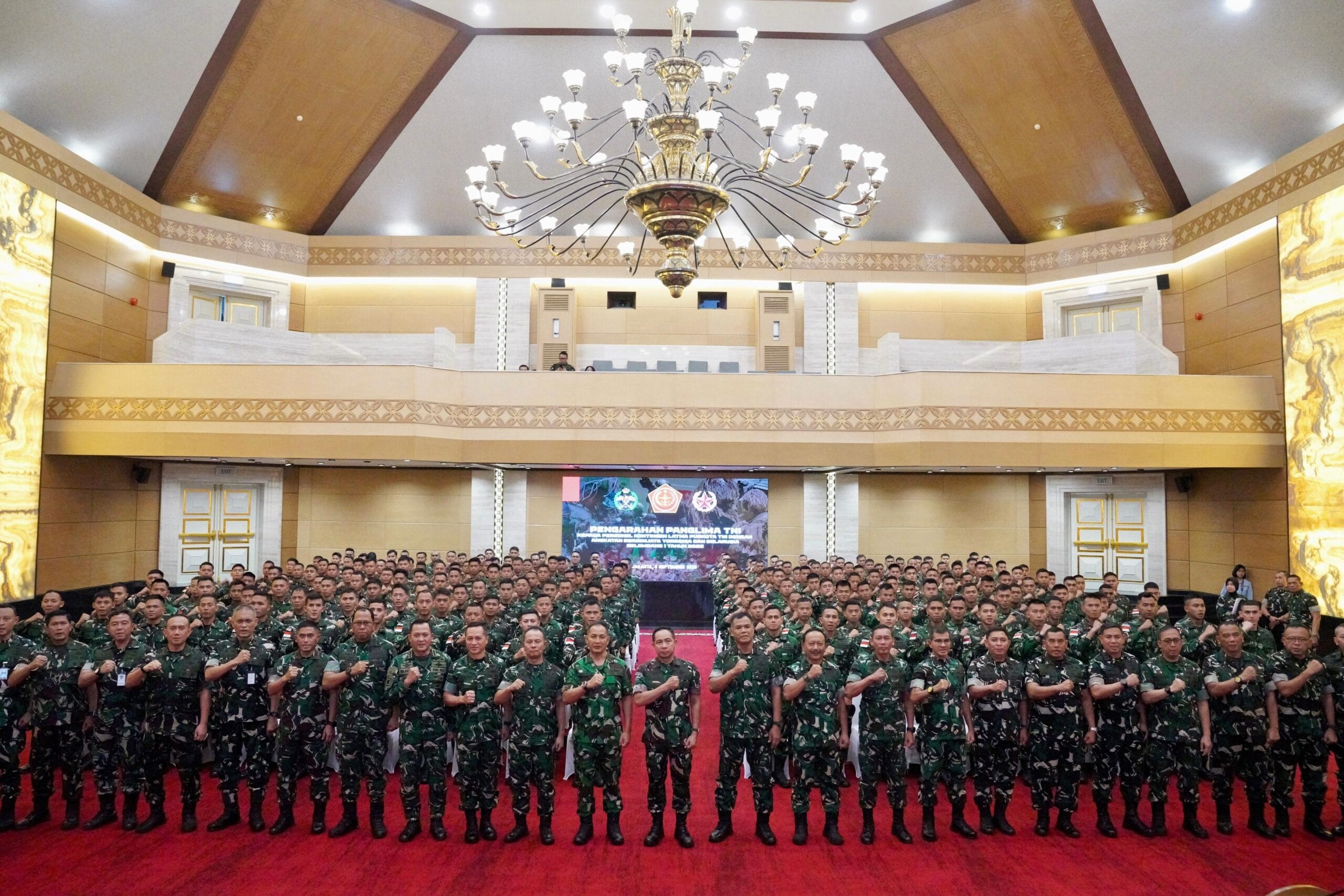 Panglima TNI Beri Pengarahan Kepada Personel Purna Tugas Latma Purkota Gelombang I Yordania dan Belarusia Panglima TNI Beri Pengarahan Kepada Personel Purna Tugas Latma Purkota Gelombang I Yordania dan Belarusia