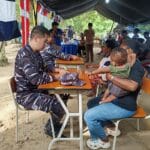Bakti Kesehatan Gratis dan Sembako untuk Warga Pesisir Sorong, HUT TNI AL ke-80