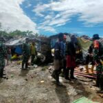 Babinsa Koramil Kuala Kencana Pantau TPA dan Himbau Pengelola Tetap Jaga Kebersihan