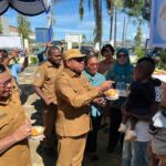 Cegah Stunting Ibu Hamil dan Balita, Walikota Sorong Launching Program Pangan Tambahan
