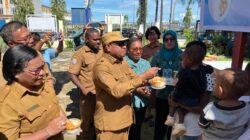 Cegah Stunting Ibu Hamil dan Balita, Walikota Sorong Launching Program Pangan Tambahan