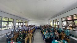 Waka Polres Maybrat Hadiri Sosialisasi Kesehatan Reproduksi dan Pencegahan Kekerasan Seksual di SMA N 1 Aifat