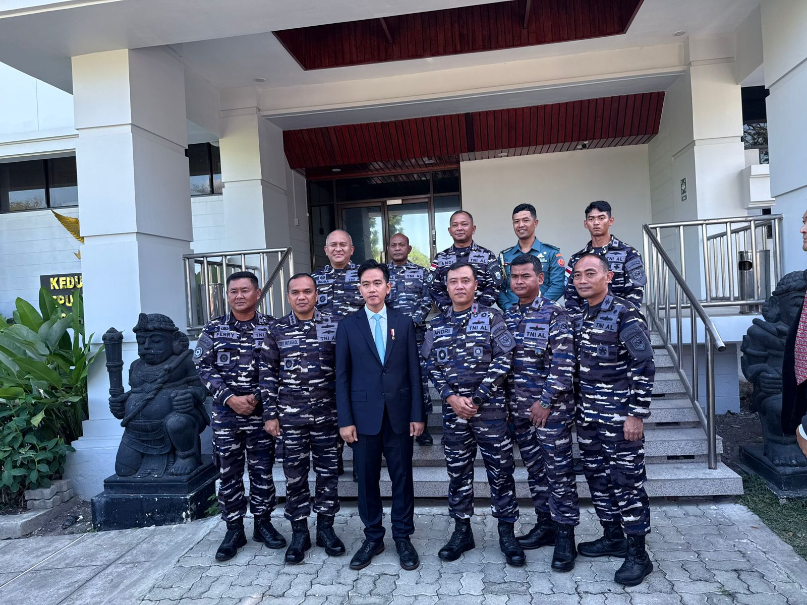 DV TNI AL Hadiri Temu Sapa Wapres RI di Papua Nugini