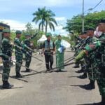 Estafet Komando Yonif 762/VYS, Letkol Sujarwo Resmi Gantikan Letkol Dwi Haryanto