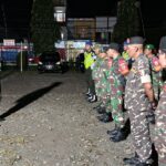 Bersama Anggota Banser dan Pemuda Kerukunan, Kodim 1710/Mimika Kembali Laksanakan Patroli Humanis Jaga Stabilitas Kamtibmas Wilayah