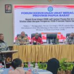 Wagub Buka Rakor FKUB se-Papua Barat Daya dan Silahturahmi Bersama FKUB Se-papua Barat: Kerukunan Kunci Menuju Indonesia Emas 2045