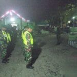 Cegah Potensi Gangguan Kamtibmas, Kodim 0820/Probolinggo Melalui Koramil Jajaran Gelar Siskamling