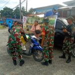 Jaga Stabilitas Harga Beras, Kodim 1710/Mimika Kolaborasi Dengan Perum Bulog Terus Gelar Gerakan Pangan Murah Kepada Warga Timika