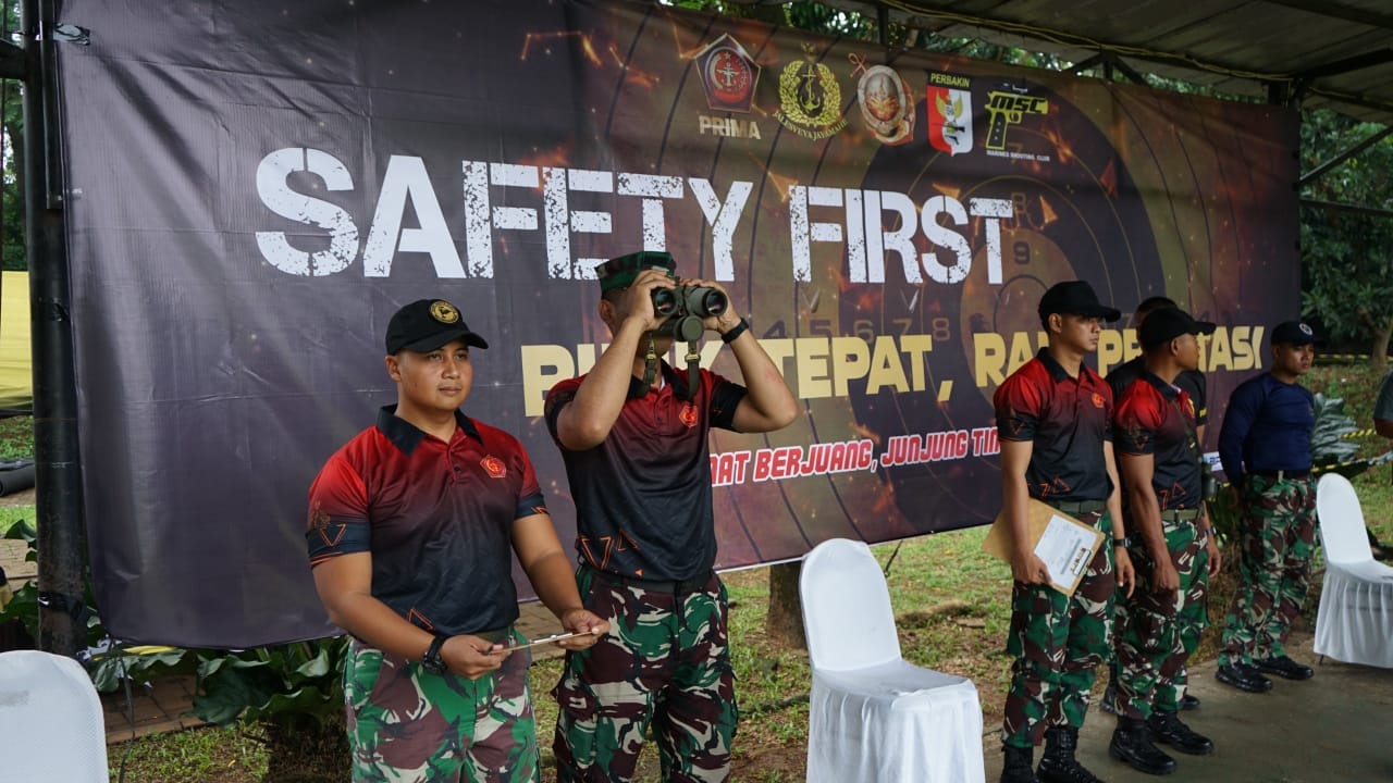 Danyonif 2 Marinir Tinjau Langsung Lomba Tembak Panglima Cup: Tegaskan Profesionalisme dan Sportivitas Prajurit