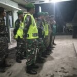 Koramil 0820-06/Sumberasih Gelar Apel dan Siskamling Gabungan untuk Perkuat Keamanan Wilayah