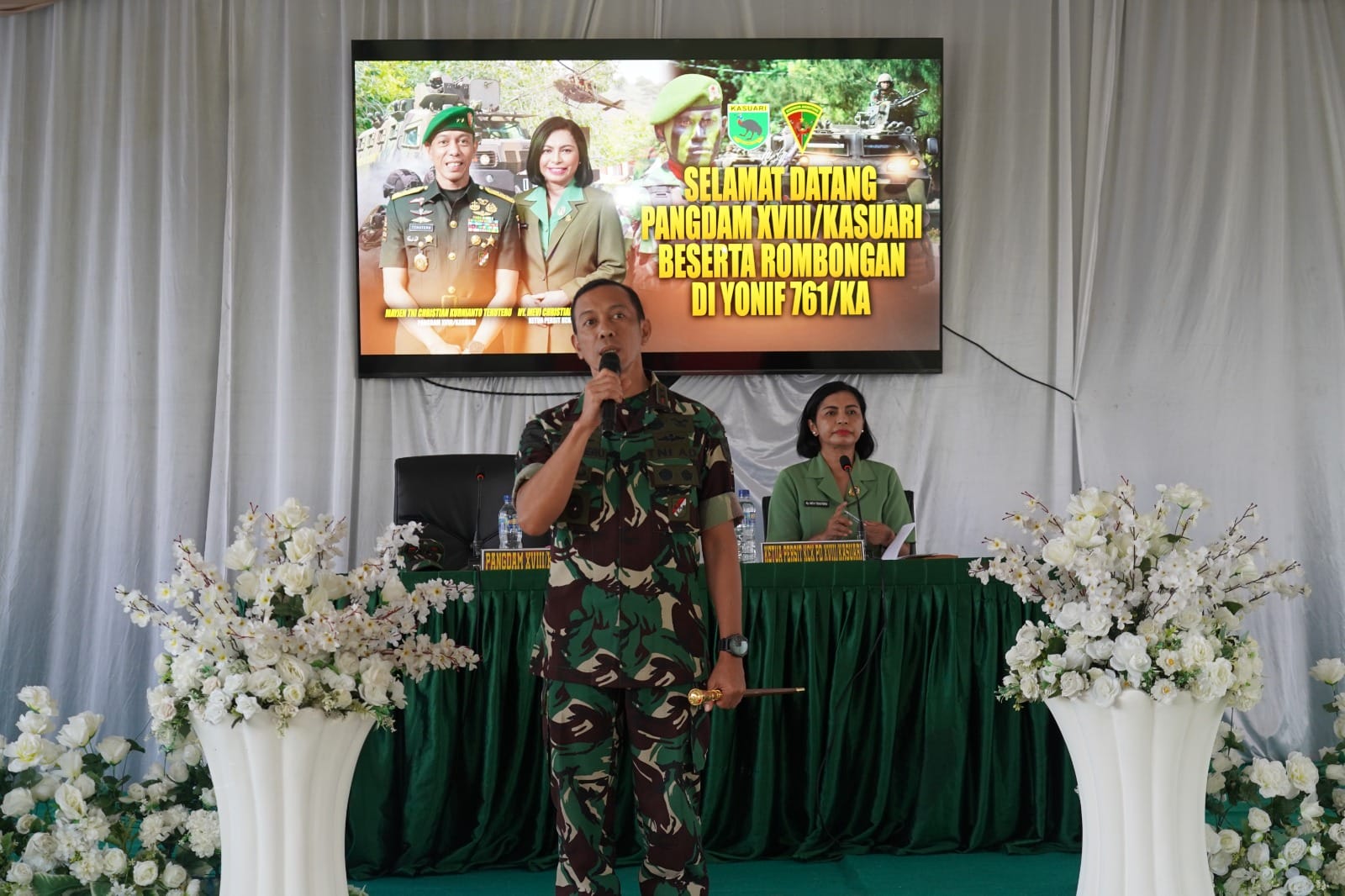 Pangdam Kasuari Tanamkan Nilai Iman, Kreativitas, dan Kebersamaan di Yonif 761/KA