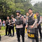 Polres Maybrat Amankan Aksi Pemalangan Jalan Utama di Susumuk Terkait Kasus Pengeroyokan