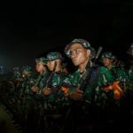 Panglima TNI Melariskan UMKM Berbaur Makan Malam Bersama Prajurit