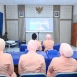 Ketua Yasarini PC Lanud Sultan Hasanuddin Mengikuti Pembukaan Festival Edukasi Sekolah Angkasa Ke-9 Tahun 2025