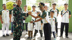 Kontingen Inkanas Kodim 0906/Kkr Siap Berlaga di Open Tournament Karate Piala Panglima TNI