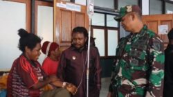 TNI Bersama Pejabat Pemda Laksanakan Anjangsana di RSUD Mulia