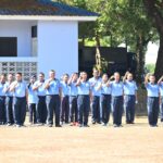 Aksi Terbangkan Pesawat Kertas, Semarakkan Dirgantara Fair 2025 Di Lanud Sultan Hasanuddin