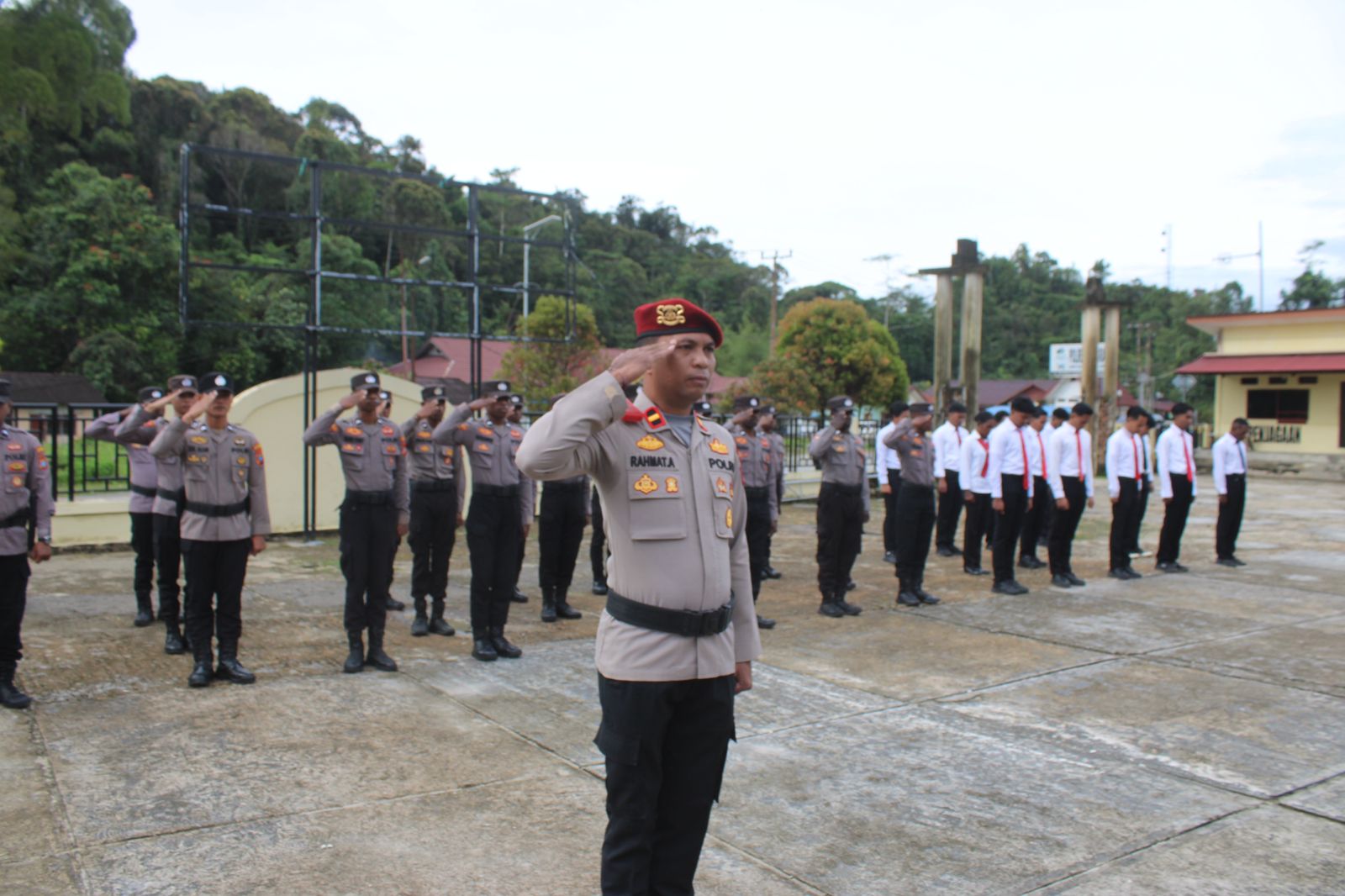 Polres Maybrat Gelar Upacara Peringatan Hari Kesaktian Pancasila