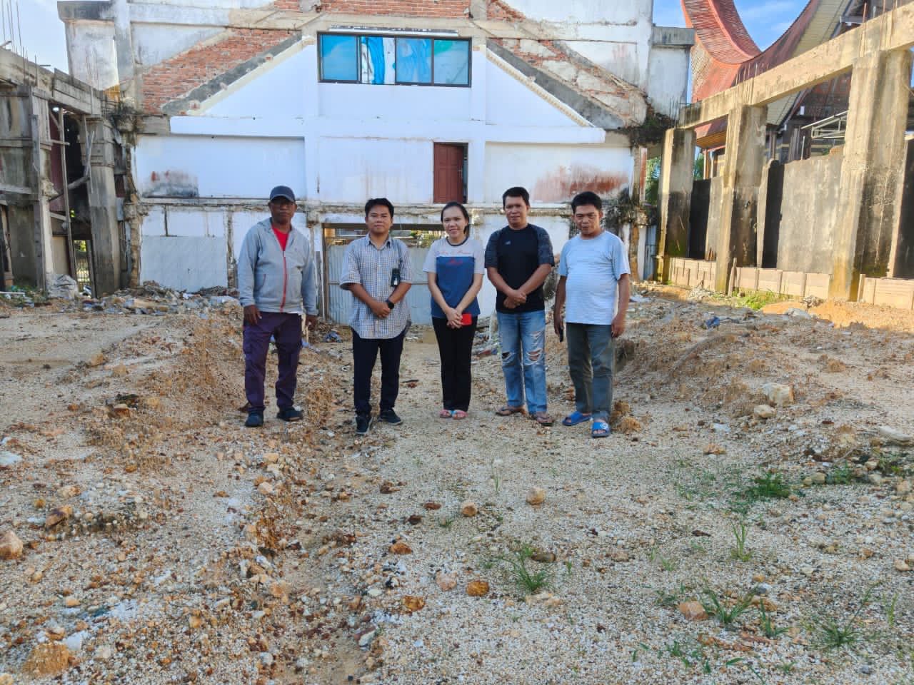 Pelni Sorong Tinjau Lokasi Penerima DPN, Bantuan 100 Juta untuk Dua Tempat Ibadah