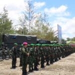 Kodim 1715/Yahukimo dan Satgas-Satgas TNI di Wilayah Yahukimo Gelar Upacara HUT Ke-80 TNI