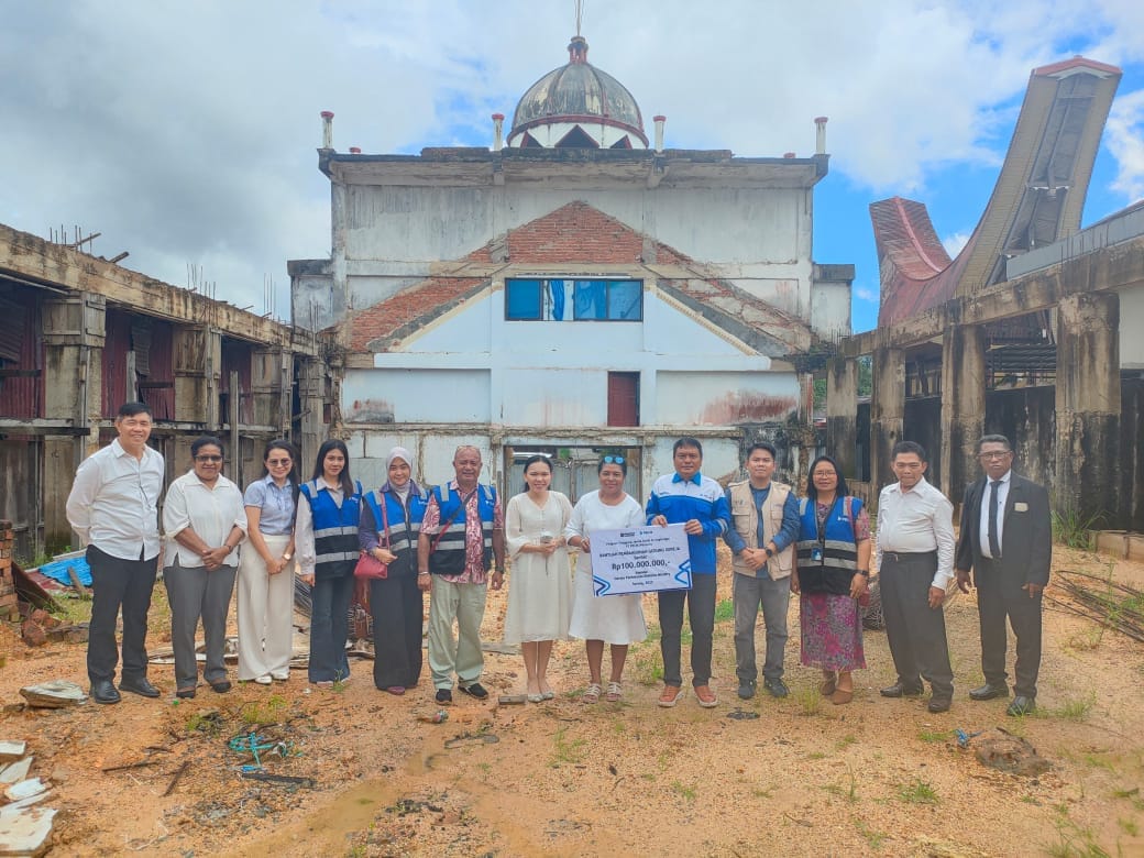 PT PELNI Berikan Bantuan Rp 100 Juta untuk Pembangunan GPdI Ekklesia Ministry Sorong