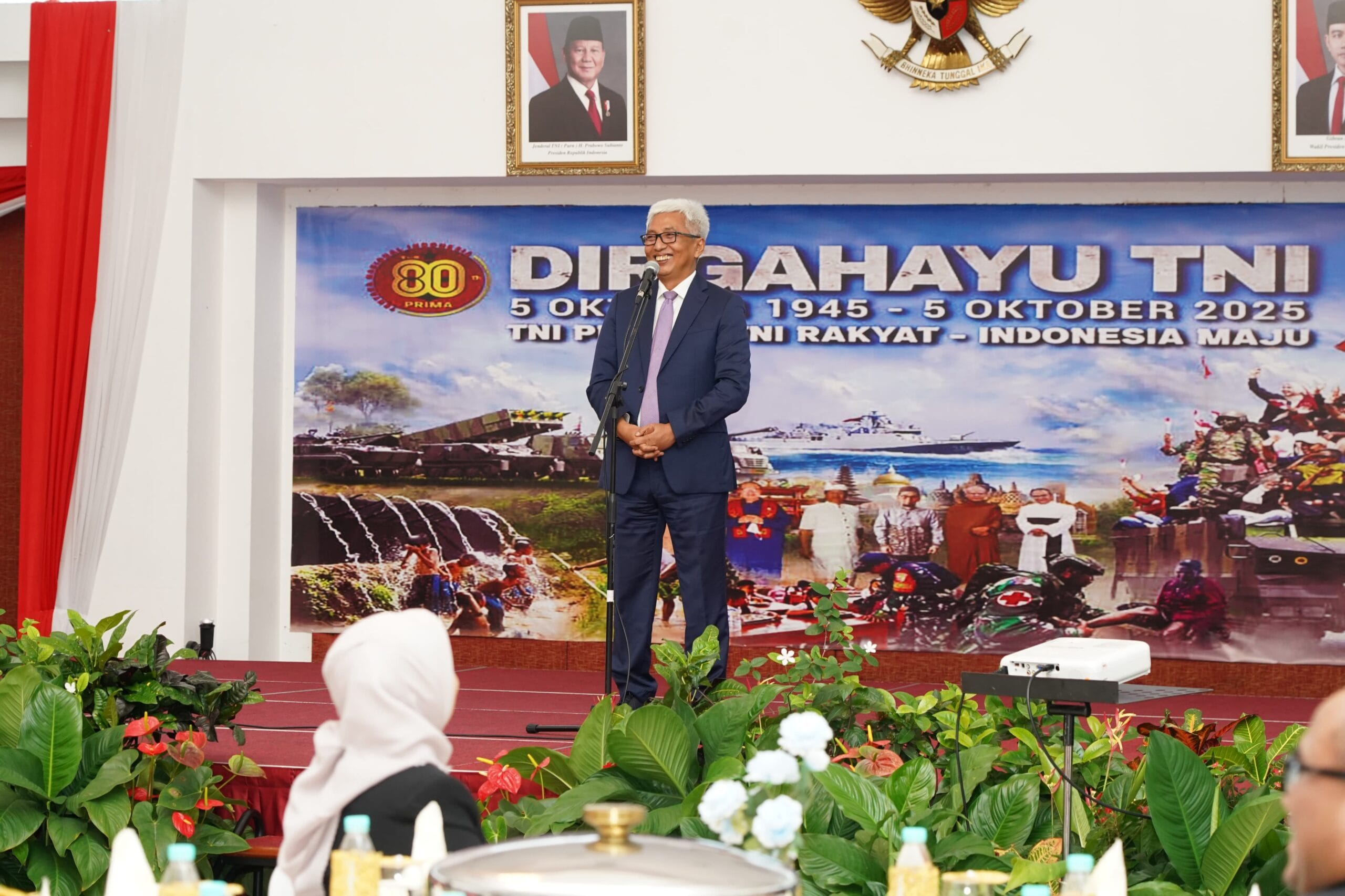 Peringatan HUT Ke-80 TNI di KBRI Kuala Lumpur, TNI Hadir dengan Kepedulian dan Pengabdian