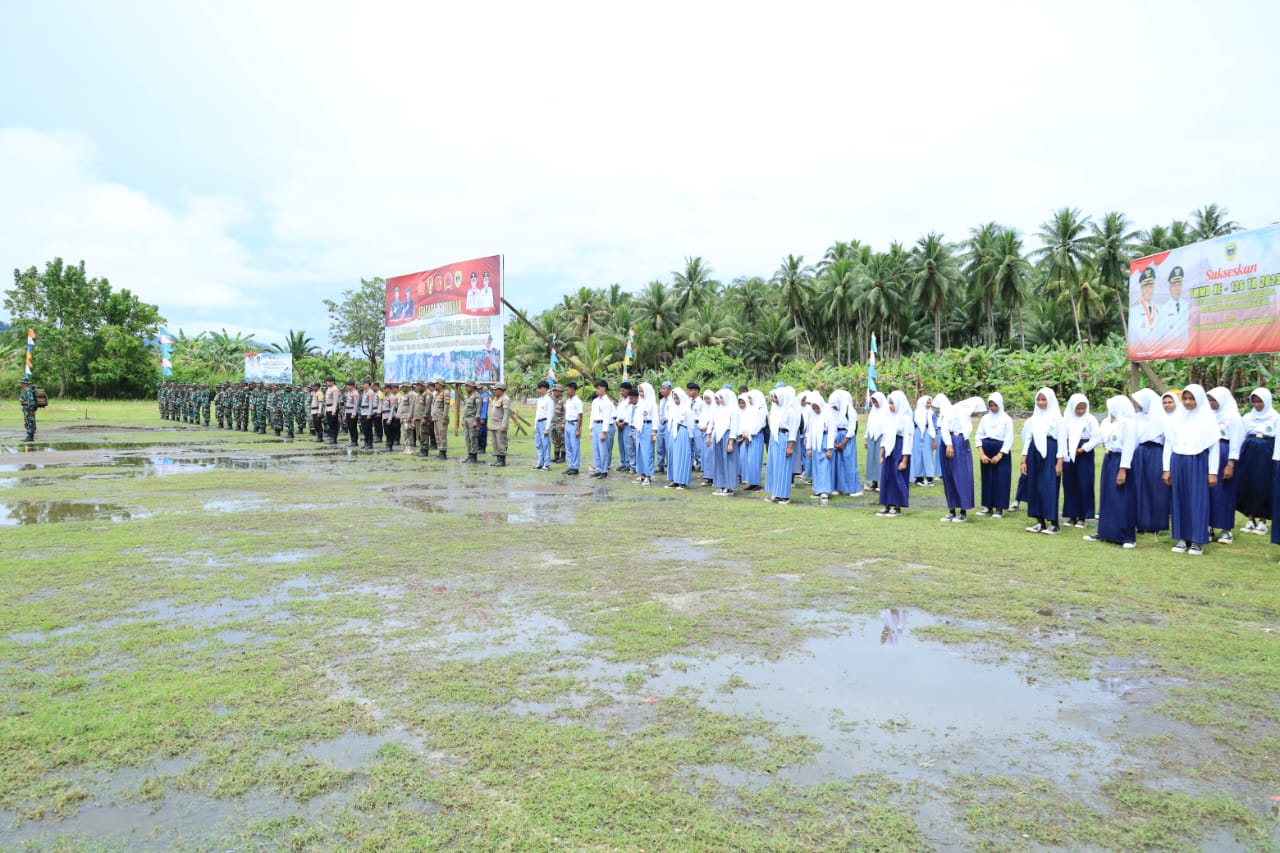 TMMD Ke-126 Kodim 1505/Tidore Resmi Dibuka, TNI Siap Wujudkan Pemerataan Pembangunan di Oba Selatan