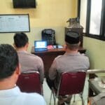Binrohtal Virtual Polsek Widang Bersama Polres Tuban