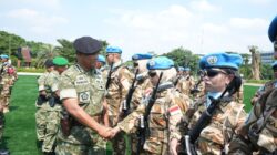 Wakil Panglima TNI Lepas Satgas Kizi TNI MINUSCA Ke Afrika Tengah
