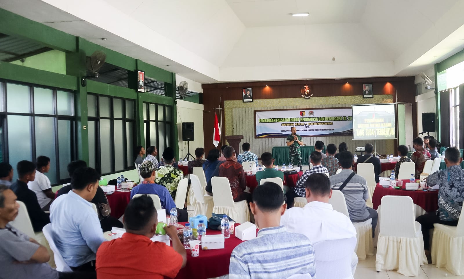 Bangun Karakter Bangsa, Kodim Bojonegoro Gelar Pembinaan Falsafah Hidup Berbangsa dan Bernegara