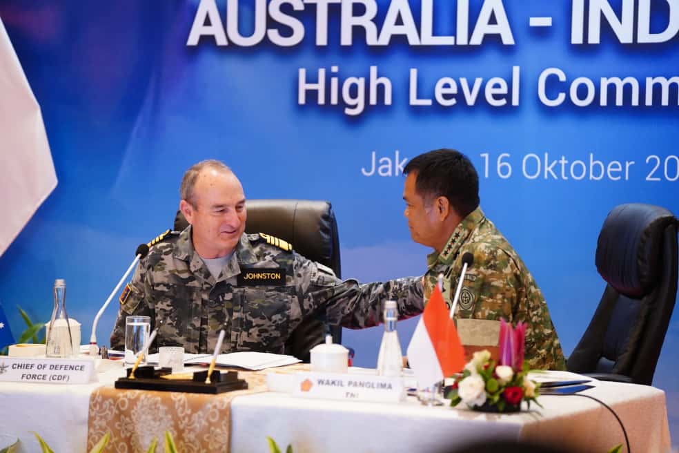 Wakil Panglima TNI dan Panglima Australia Pimpin Sidang ke-13 AUSINDO HLC