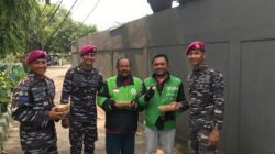 Prajurit Yonif 2 Marinir Berbagi Kebaikan Dengan Kegiatan Jum’at Berkah