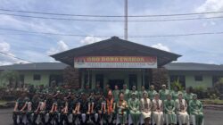 Dandim 1710/Mimika Sambut Kedatangan Pangdam XVII/Cenderawasih Dalam Kunjungan Kerjanya Ke Kodim 1710/Mimika
