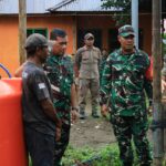 Tim Wasev TMMD ke-126 Tinjau Langsung Progres Pembangunan di Oba Selatan