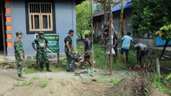 Atasi Krisis Air Bersih, Satgas TMMD Ke-126 Kodim 1505/Tidore Bangun 4 Titik Sumur Bor di Oba Selatan “TNI Manunggal Air”