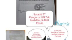 A. Bastari Idrus Tegaskan Posisi Ketua DPD LIN Bengkulu Tidak Tergoyahkan Meski Ada Klaim Palsu