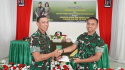 Pangdam Kasuari Kunjungi Kodim 1811/Teluk Wondama : Dorong Prajurit Tetap Semangat dan Dekat dengan Masyarakat