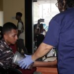 Wujud Kepedulian Sosial, Kodaeral XIV Turut Serta Donor Darah UT Sorong