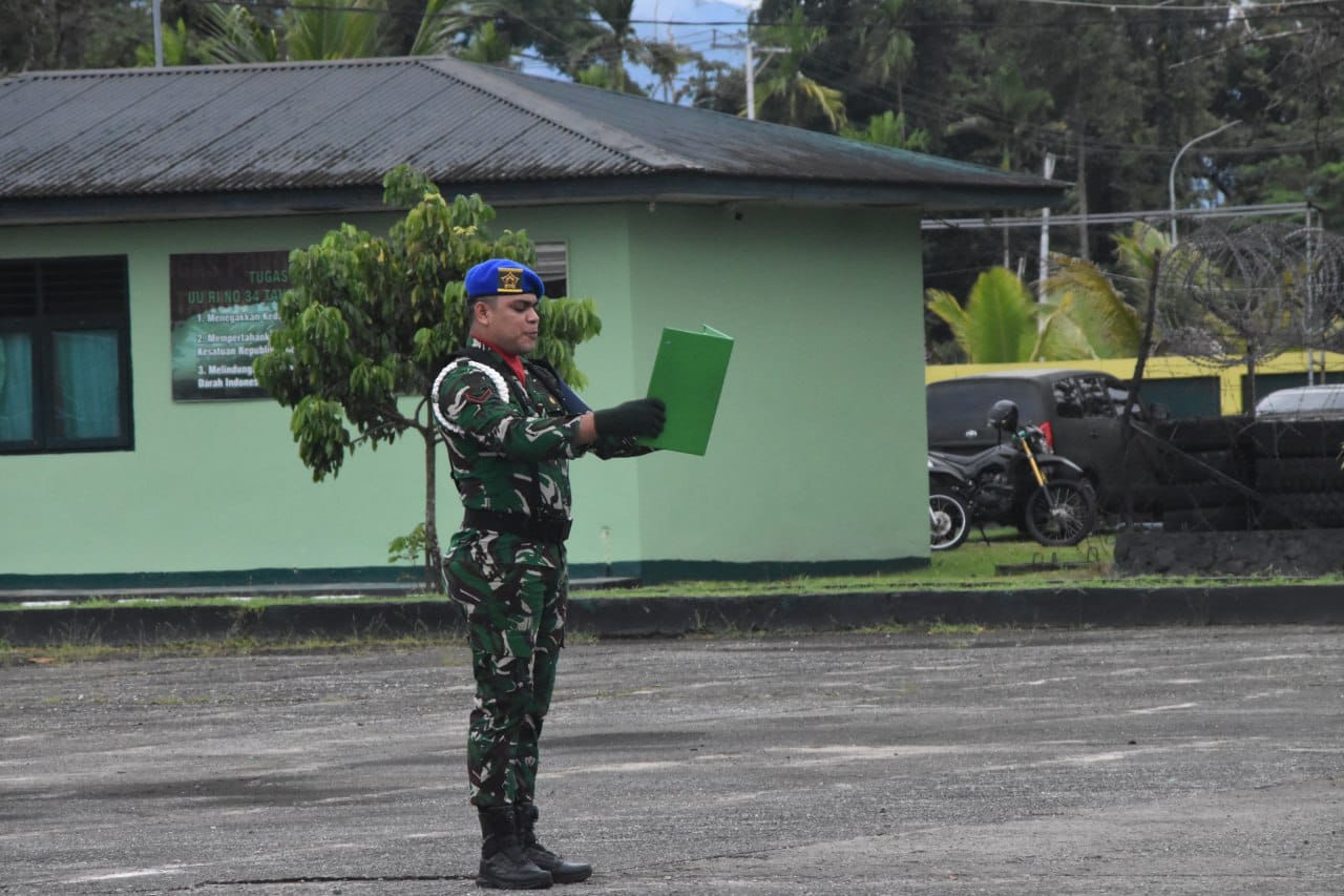 Peringati Hari Sumpah Pemuda Ke-97 Tahun 2025, Dandim 1710/Mimika Pimpin Upacara Pengibaran Bendera