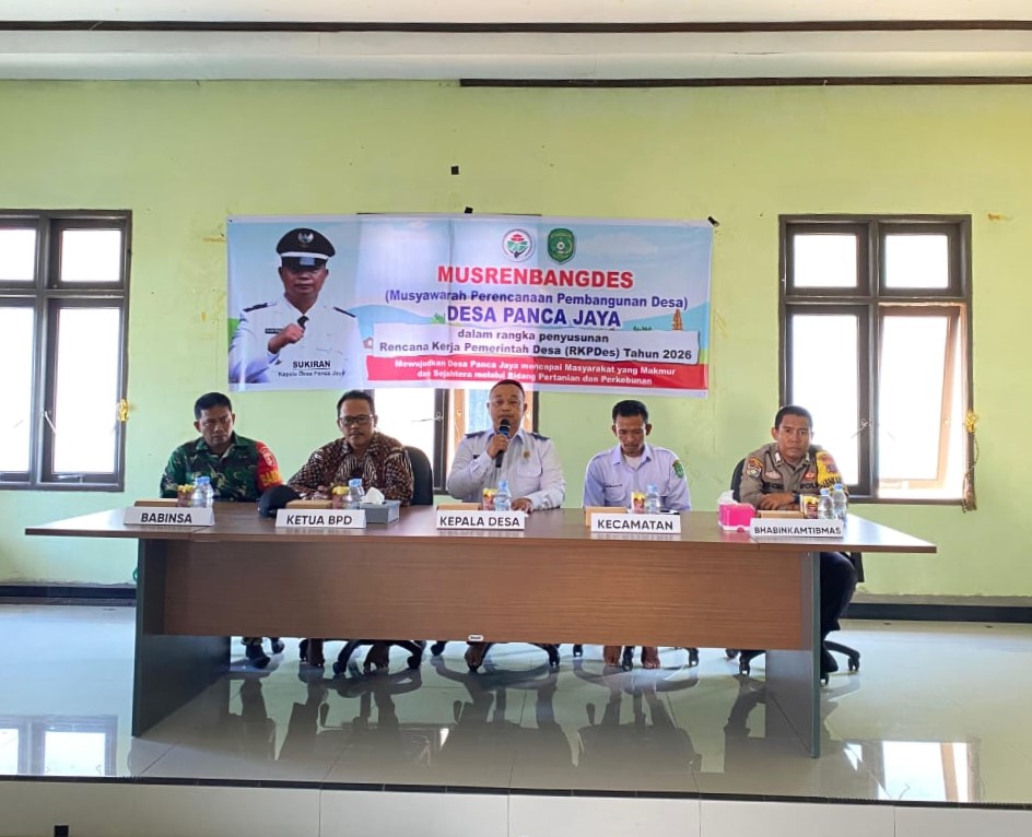 Dukung Pembangunan Yang Ada Di Desa, Babinsa Hadiri Musrenbangdes