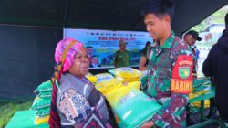Gerakan Pangan Murah Kodim 1714/PJ, Wujud Kepedulian Untuk Stabilitas Harga Beras