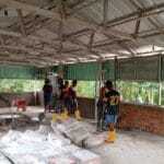 Satgas TMMD Ke-126 Terus Genjot Perehaban Gereja Advent di Kampung Babak