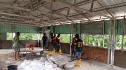 Satgas TMMD Ke-126 Terus Genjot Perehaban Gereja Advent di Kampung Babak