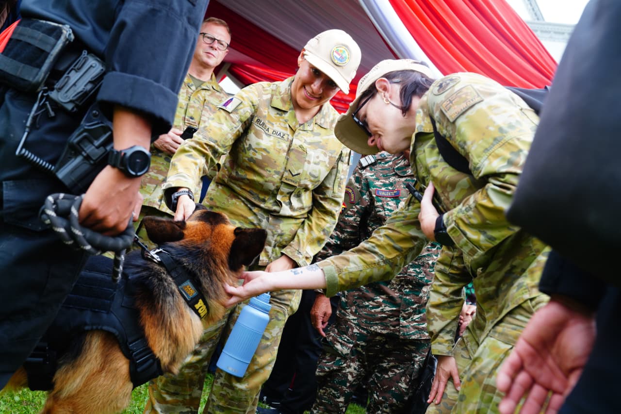 TNI Dan ADF Gelar Latihan Bhakti Kanyini Ausindo 2025