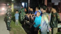 Patroli Malam Hari, Babinsa Bersama Warga Jaga Kamtibmas Patroli Malam Hari, Babinsa Bersama Warga Jaga Kamtibmas