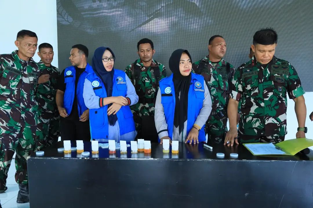 Cegah Penyalahgunaan Narkoba, Kodim 1505/Tidore Lakukan Tes Urine Tanpa Pemberitahuan